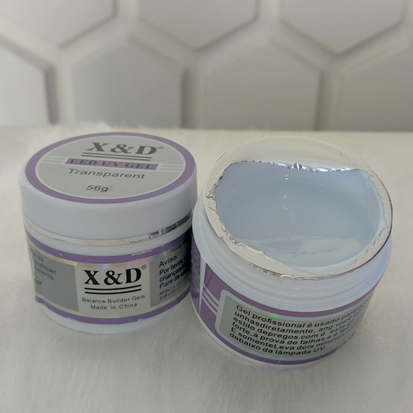 Gel Xed 56g: Transparent, 17 nude, white